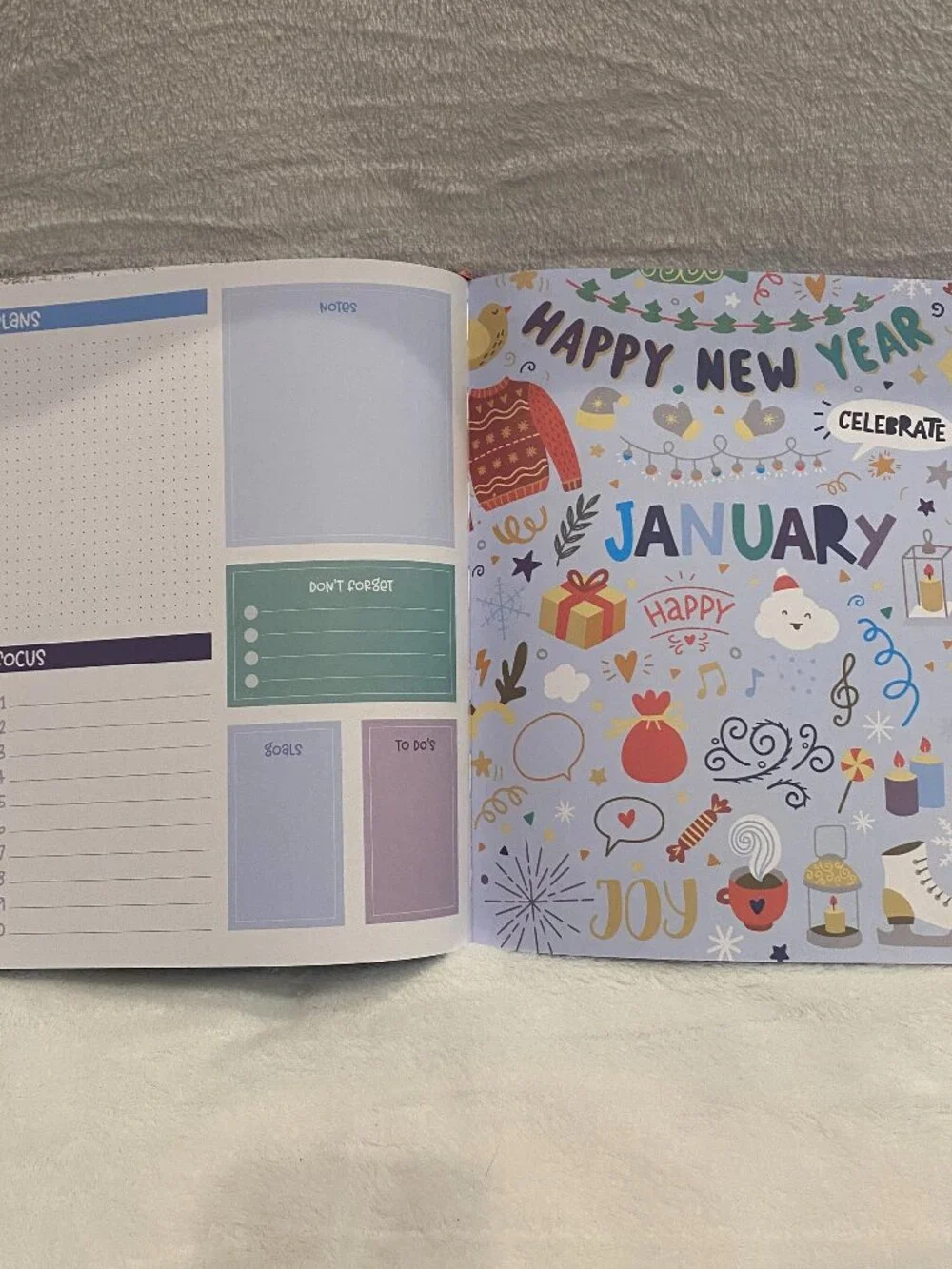 The Creative Expert Sweets 17-Month Coloring Bound Planner Aug 2026-Dec 2027 NWT